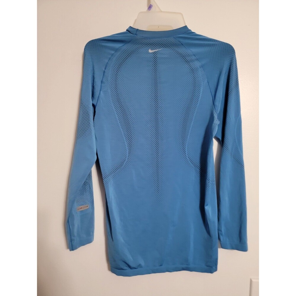 Nike Pro Dri-Fit Long Sleeve Shirt Men's Blue Used xl